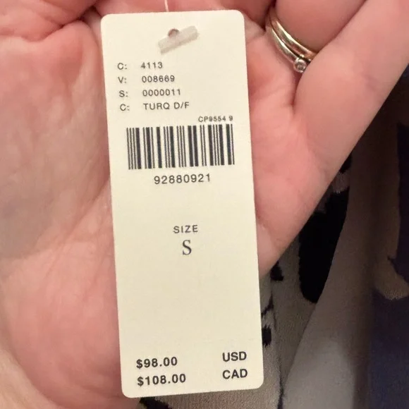 Maeve Carys Floral Mockneck Sweater NWT - Picture 5 of 7